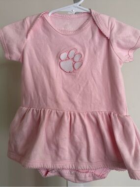 Creative Knitwear Clemson Tigers Skirted Bodysuit